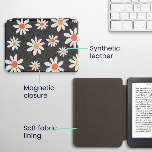 kwmobile pouzdro pro Kobo Clara 2E, Ekologická kůže, Multicolor, 60056.26