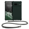 Pouzdro Kwmobile pro Google Pixel 7, zelené, silikonové, 59966.169