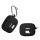 kwmobile pouzdro pro JBL Tune 230 NC TWS/Tune T230NC, silikonové, černé, 57412.47