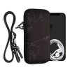 Univerzální pouzdro Kwmobile pro XXL telefon, 7 palců, černo/bílé, neopren, 58701.5.06
