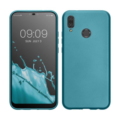 Pouzdro Kwmobile pro Huawei P20 Lite, modré, silikonové, 44359.251