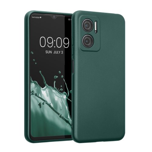 Pouzdro Kwmobile pro Xiaomi Redmi 10 5G, zelené, silikonové, 61414.14