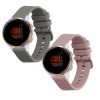 Sada 2 řemínků Kwmobile pro Garmin Venu 2S, růžová/šedá, silikon, 55152.02