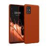 Pouzdro Kwmobile pro Samsung Galaxy A51, hnědé, silikonové, 51196.249