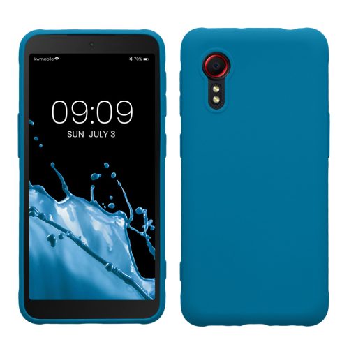 Silikonový kryt Kwmobile pro Samsung Galaxy Xcover 5, modrý, 54536.228