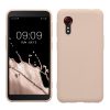 Silikonový kryt Kwmobile pro Samsung Galaxy Xcover 5, krémový, 54536.225
