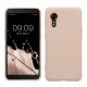 Silikonový kryt Kwmobile pro Samsung Galaxy Xcover 5, krémový, 54536.225