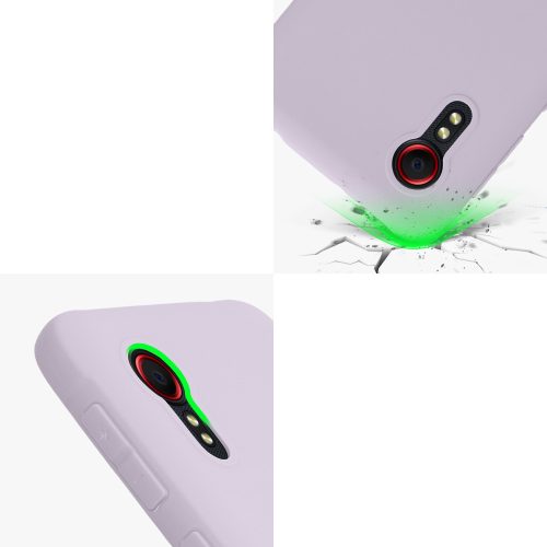 Kryt Kwmobile pro Samsung Galaxy Xcover 5, fialový, silikon, 54536.108