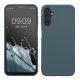 Pouzdro Kwmobile pro Samsung Galaxy A14 5G, tmavě zelené, silikonové, 61462.202