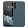 Pouzdro Kwmobile pro Samsung Galaxy A14 5G, tmavě zelené, silikonové, 61462.202
