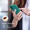 Pouzdro Kwmobile pro Samsung Galaxy A14 5G, modré, silikonové, 61462.57