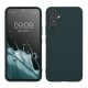 Pouzdro Kwmobile pro Samsung Galaxy A54 5G, tmavě zelené, silikonové, 60796.202
