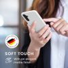 Pouzdro Kwmobile pro Samsung Galaxy A14 5G, bílé, silikonové, 61462.48