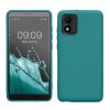 Pouzdro Kwmobile pro Alcatel 1B (2022), modré, silikonové, 61461.57