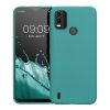 Silikonový kryt Kwmobile pro Nokia C21 Plus, modrý, 61460.57