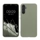 Pouzdro Kwmobile pro Samsung Galaxy A34 5G, světle zelené, silikonové, 60809.172
