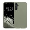 Pouzdro Kwmobile pro Samsung Galaxy A34 5G, světle zelené, silikonové, 60809.172