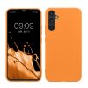 Pouzdro Kwmobile pro Samsung Galaxy A34 5G, oranžové, silikonové, 60809.15