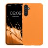 Pouzdro Kwmobile pro Samsung Galaxy A34 5G, oranžové, silikonové, 60809.15