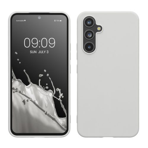 Pouzdro Kwmobile pro Samsung Galaxy A54 5G, bílé, silikonové, 60796.48
