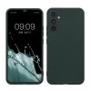 Pouzdro Kwmobile pro Samsung Galaxy A34 5G, tmavě zelené, silikonové, 60809.169