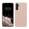 Pouzdro Kwmobile pro Samsung Galaxy A34 5G, krémové, silikonové, 60809.225