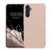 Pouzdro Kwmobile pro Samsung Galaxy A34 5G, krémové, silikonové, 60809.225