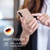 Pouzdro Kwmobile pro Samsung Galaxy A34 5G, krémové, silikonové, 60809.225
