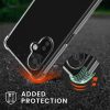 Pouzdro Kwmobile se šňůrkou na krk pro OnePlus Nord N30/Nord CE 3 Lite, průhledné/černé, silikonové, 61495.01