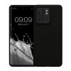 Pouzdro Kwmobile pro Motorola Edge 40, černé, silikonové, 61511.01