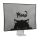 Kryt Kwmobile pro 27-28palcový monitor, šedo-černý, plast, 54396.06
