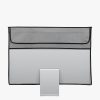 Kryt Kwmobile pro 27-28palcový monitor, šedo-černý, plast, 54396.06