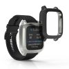 Pouzdro Kwmobile pro Garmin Venu Sq 2 Music/Venu Sq 2, černo/šedé, silikon, 60372.04