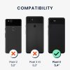 Pouzdro Kwmobile pro Google Pixel 3, černé, silikonové, 45967.01