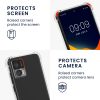 Pouzdro Kwmobile se šňůrkou pro Motorola Edge 30 Neo, průhledné/fialové, silikonové, 60085.108