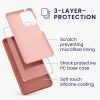 Pouzdro Kwmobile pro Samsung Galaxy A53 5G, růžové, silikonové, 57835.193