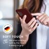 Pouzdro Kwmobile pro Samsung Galaxy A53 5G, tmavě červené, silikonové, 57835.19