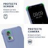 Pouzdro Kwmobile se šňůrkou pro Motorola Edge 30 Neo, modré, silikonové, 61582.108