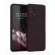 Pouzdro Kwmobile pro Samsung Galaxy A33 5G, tmavě fialové, silikonové, 57833.114