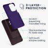 Pouzdro Kwmobile pro Samsung Galaxy A33 5G, tmavě fialové, silikonové, 57833.114