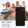 Pouzdro Kwmobile pro Google Pixel 7a, černé, silikonové, 61598.47