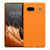 Pouzdro Kwmobile pro Google Pixel 7a, oranžové, silikonové, 61598.15