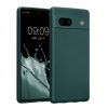 Pouzdro Kwmobile pro Google Pixel 7a, zelené, silikonové, 61599.14