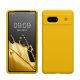 Pouzdro Kwmobile pro Google Pixel 7a, žluté, silikonové, 61597.165