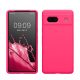 Pouzdro Kwmobile pro Google Pixel 7a, růžové, silikonové, 61597.77