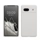 Pouzdro Kwmobile pro Google Pixel 7a, bílé, silikonové, 61597.48