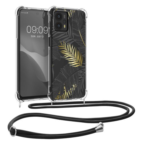 Pouzdro Kwmobile se šňůrkou na krk pro Motorola Moto G23/Moto G13, vícebarevné, silikonové, 60845.03