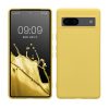 Pouzdro Kwmobile pro Google Pixel 7a, žluté, silikonové, 61614.165
