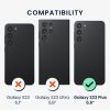 Pouzdro Kwmobile pro Samsung Galaxy S23 Plus, žluté, silikonové, 60274.165