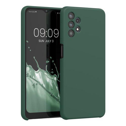 Pouzdro Kwmobile pro Samsung Galaxy A32 5G, zelené, silikonové, 54336.166
